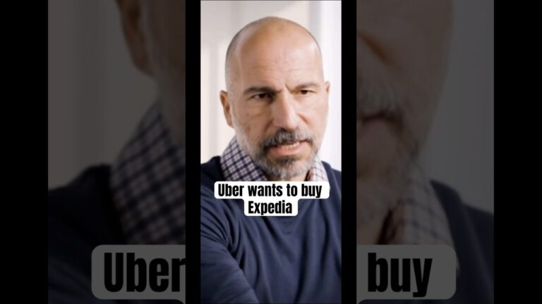 Uber wants to buy Expedia 🚀 #uber #investing #expedia #stocknews #vestr