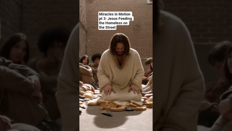 Miracles in Motion pt 3: Jesus Feeding the Homeless on the Street