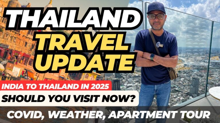 Thailand Travel Update 2025 | India to Thailand Journey Weather, Covid, Room Tour