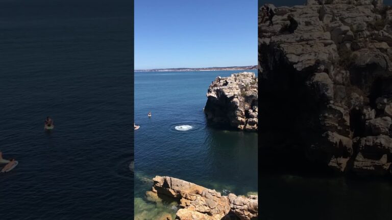 Portugal – Peniche Cliff Jumping (no edit) #portugal #cliffjumping #peniche #trip #expedia