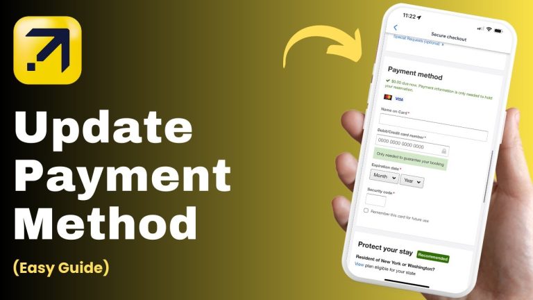 How To Update Payment Method In Expedia !